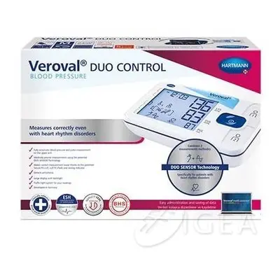 Hartmann Veroval Duo Control Misuratore Di Pressione