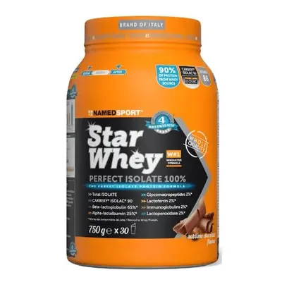 Named Sport Star Whey Sublime Chocolate Integratore di Proteine per Sportivi 750 g