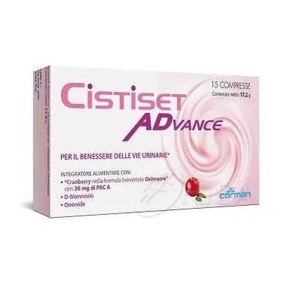 Corman Cistiset Advance Integratore per combattere la cistite 15 compresse