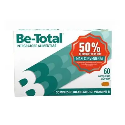 Be Total Integratore Energetico con Vitamine 60 compresse