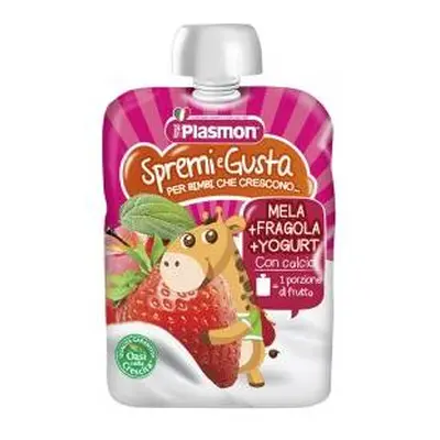 Plasmon Spremi e Gusta Fragola Mela Yogurt 85 g