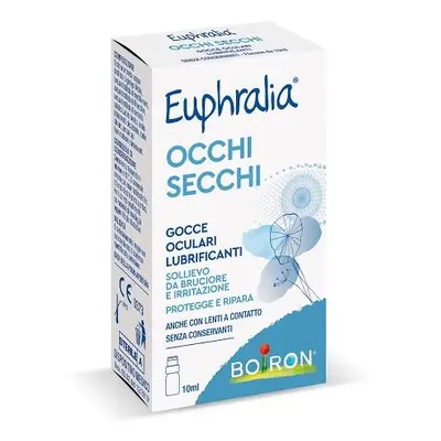 Boiron Euphralia Collirio Occhi Secchi Gocce Oculari Lubrificanti 10 ml