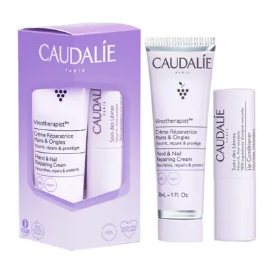 Caudalie Vinotherapist Cofanetto Duo Crema Mani 30 ml + Stick Labbra 4.5 gr