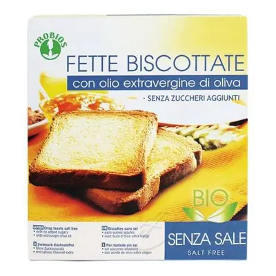 Probios Fette Biscottate Biologiche Senza Sale e Senza Zuccheri Aggiunti