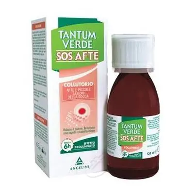 Tantum Verde SOS Afte Collutorio Afte e Lesioni della Bocca 120 ml