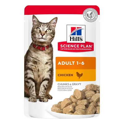 Hill's Feline Adult Cibo Umido per Gatti Gusto Pollo