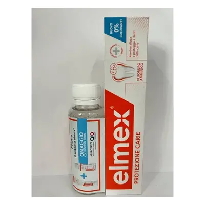 Elmex Dentifricio Protezione Carie Più Collutorio 75+100 ml