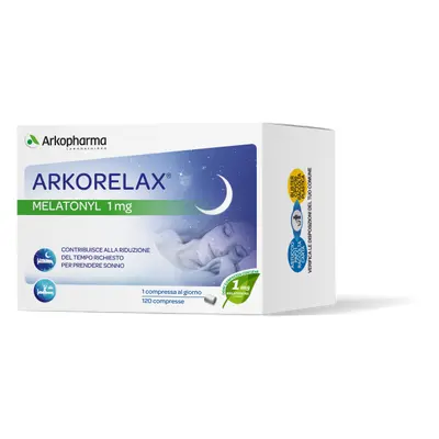 Arkopharma Arkorelax Melatonyl Integratore per il Sonno 120 compresse