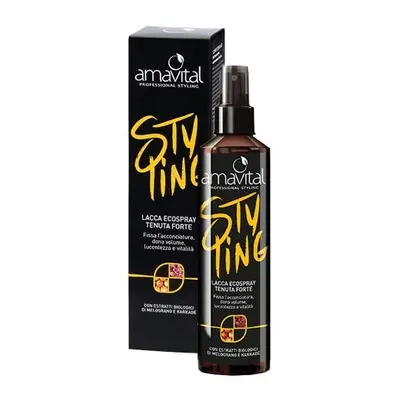 Oficine Cleman Amavital Styling Lacca Tenuta Forte Ecospray per Capelli 200 ml