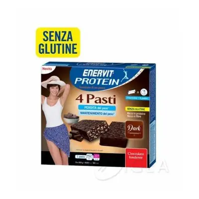 Enervit Protein Dark Barrette sostitutive del pasto 4 Pasti