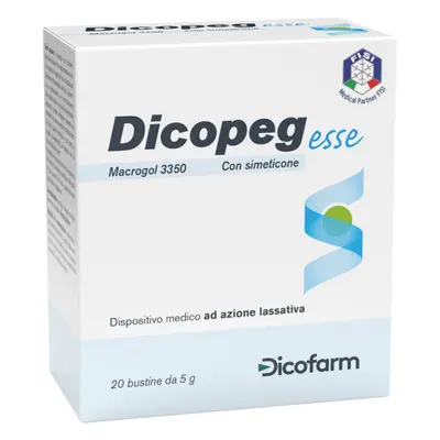 Dicopeg Esse Macrogol 3350 Integratore Lassativo 20 Buste 5 g