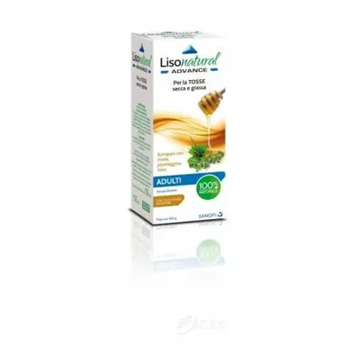 Lisonatural Advance Sciroppo per Tosse Secca e Grassa Adulti