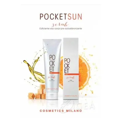 Cosmetics Milano Pocket Sun Scrub Esfoliante Viso Corpo Pre Abbronzante