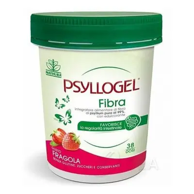 Nathura Psyllogel Fibra Integratore per il Benessere Intestinale 170 g Gusto Fragola