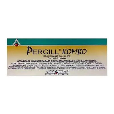 Pergill Kombo Integratore Digestione Lattosio 40 Compresse