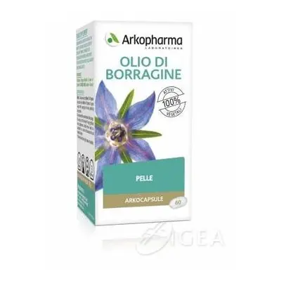 Arkopharma Arkocapsule Olio di Borragine Bio Integratore per la Pelle