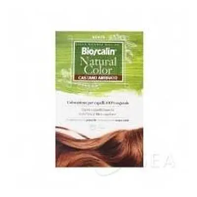 Bioscalin Natural Color Tinta 100% Vegetale Colore Castano Ambrato