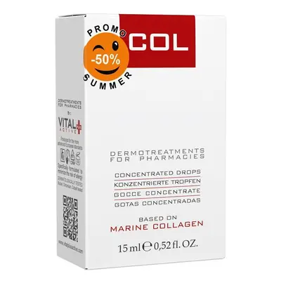 Vital Plus Col Collagene Gocce Protezione e Nutrimento Viso 15 ml Promo per l'Estate