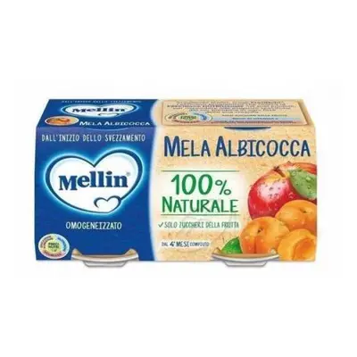 Mellin Omogeneizzato Gusto Mela e Albicocca