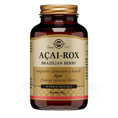 Solgar Acai Rox Integratore Antiossidante 60 Perle