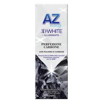 Az 3D White Illuminate Perfezione Carbone Dentifricio Sbiancante 50 ml