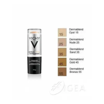 Vichy Dermablend Fondotinta Stick Extra Cover Tonalità 15 Opal 9 gr