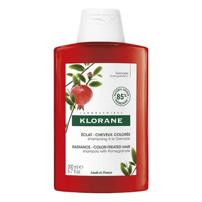 Klorane Shampo Al Melograno Luminosità Capelli Colorati 200 ml