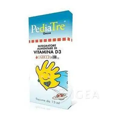 Pediatrica Pediatre Vitamina D3 Integratore Vitaminico per Bambini