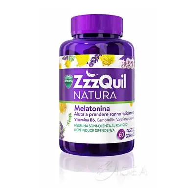 ZzzQuil NATURA Integratore per il Sonno 60 Pastiglie Gommose