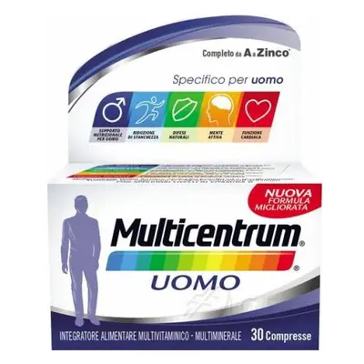 Multicentrum Uomo Integratore Multiminerale e Multivitaminico