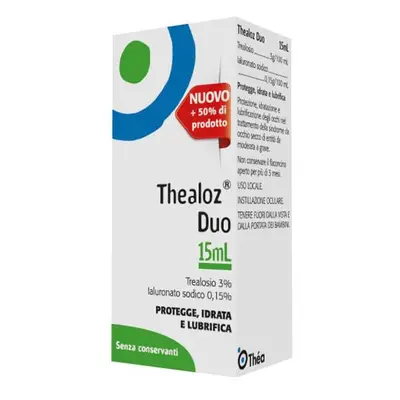 Thealoz Duo Soluzione Oftalmica Idratante e Lubrificante 15 ml