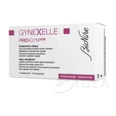 Bionike Pro-Gin Gynexelle Probiotico orale per l'igiene intima vaginale 15 capsule