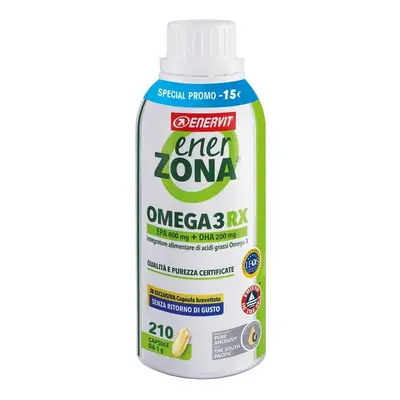 Enerzona Omega3 RX Integratore di acidi grassi e Omega3 210 capsule da 1 g Promo