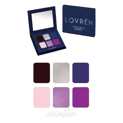 Lovren Armocromia Palette Winter Cofanetto Natale 2023 Ombretti per gli occhi 1 Pezzo