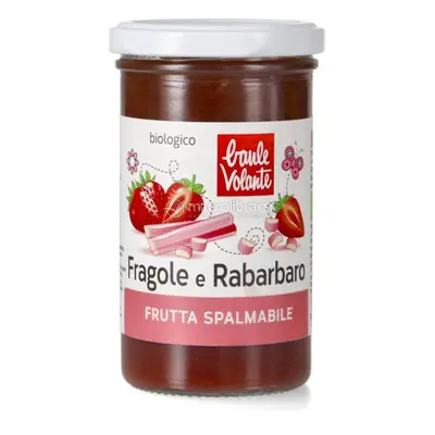 Baule Volante Frutta Spalmabile Fragola e Rabarbaro Biologica 280 g