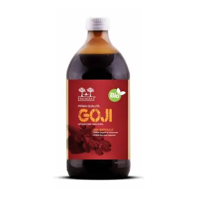 Salugea Succo Goji Bio Integratore per il benessere dell'organismo 500 ml