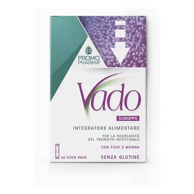 Promopharma Vado Sciroppo Fichi e Manna Regolarità Intestinale 30 Stick