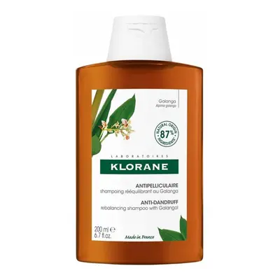 Klorane Shampoo Riequilibrante Antiforfora con Galanga 200 ml