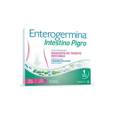 Enterogermina Intestino Pigro Per La Regolarità Intestinale - 10 Bustine