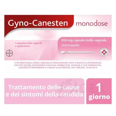 Gyno-Canesten Monodose 500Mg Capsula Vaginale