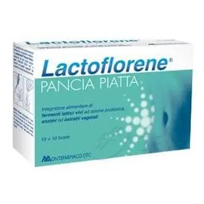 Lactoflorene Pancia Piatta Integratore Anti Gonfiori 10 bustine