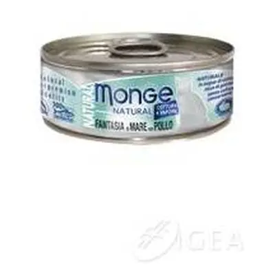 Monge Natural Cibo umido per gatti Fantasia di Mare con pollo 80 g