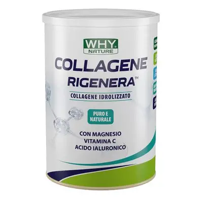 WHYnature Collagene Rigenera Integratore di Collagene Idrolizzato Gusto Neutro 300 g