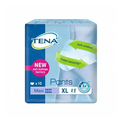 Tena Pants Maxi Pannolone Pull Up Taglia Extra Large 10 Pezzi