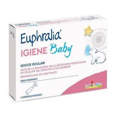 Boiron Euphralia Igiene Baby Gocce Oculari Rinfrescanti e Umettanti 10 flaconcini monodose