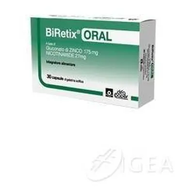 Difa Cooper Biretix Oral Integratore per la Pelle