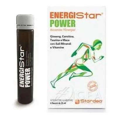 Stardea Energistar Power Integratore per sportivi 6 flaconcini x 25 ml