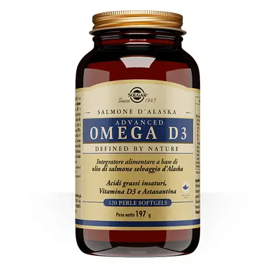 Solgar Advanced Omega D3 120 perle softgels