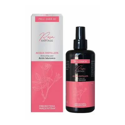 Erboristeria Magentina Petali di Rosa Acqua Distillata Profumata 200 ml