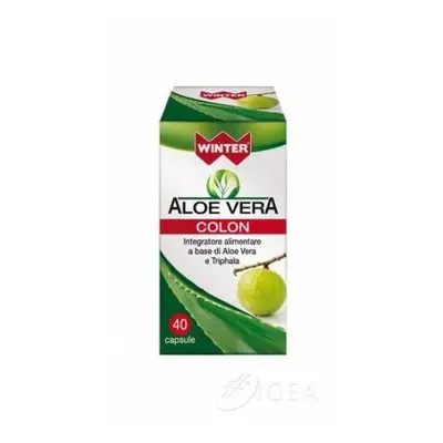 Winter Aloe Vera Colon Integratore Benessere Sistema Digerente 40 capsule